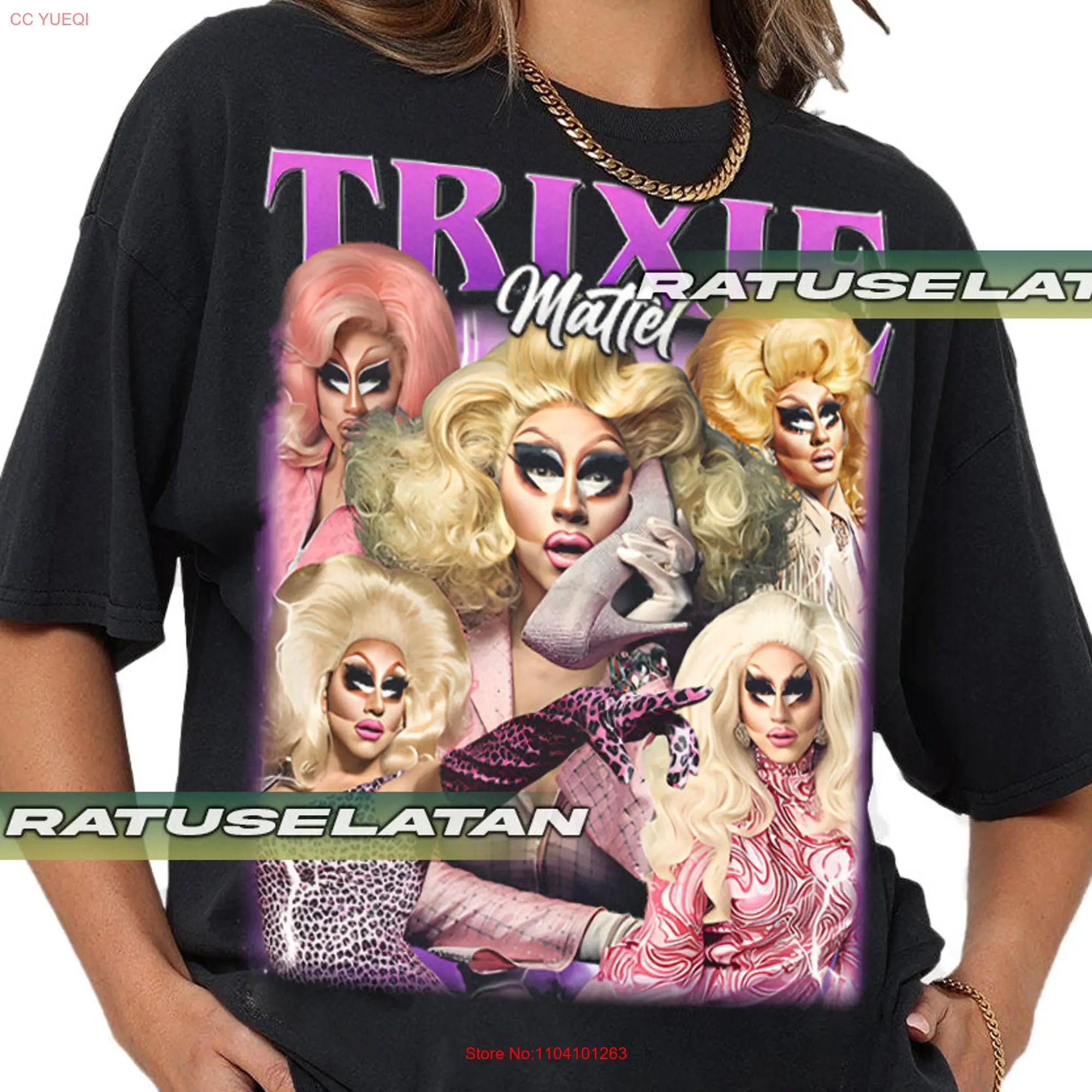 Trixie Mattel Softstyle T Shirt long or short sleeves