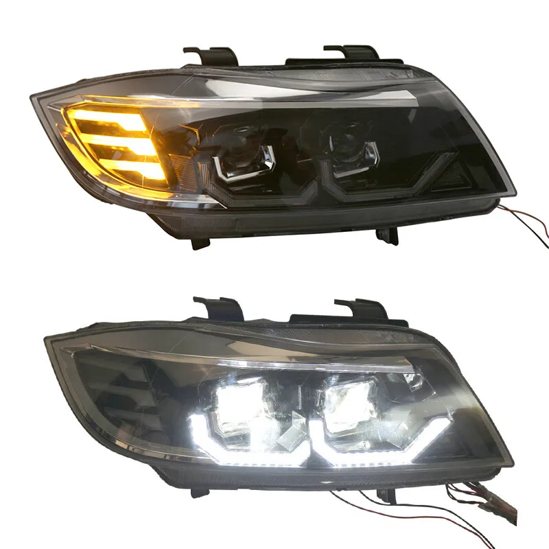 

Автомобильная фара с левым рулем для BMW E90 E91 3 серии 325i 328i 335i 2008 2009 2010 2011 2012 Пара фар в сборе с прямой заменой