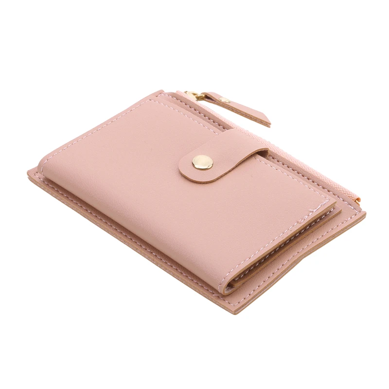 

Women's Ultra thin Card Bag Korean Zero Wallet Zipper Card Bag Candy Color Bus Student Bank Card Credit Card Holder ID Holder