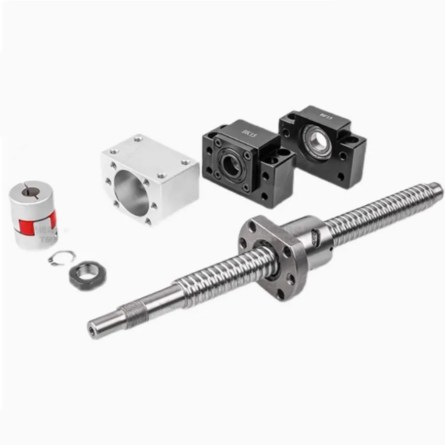 High precision cold-rolled ball screw lever guide rail die set slide table SFU1605 screw servo stepper motor seat