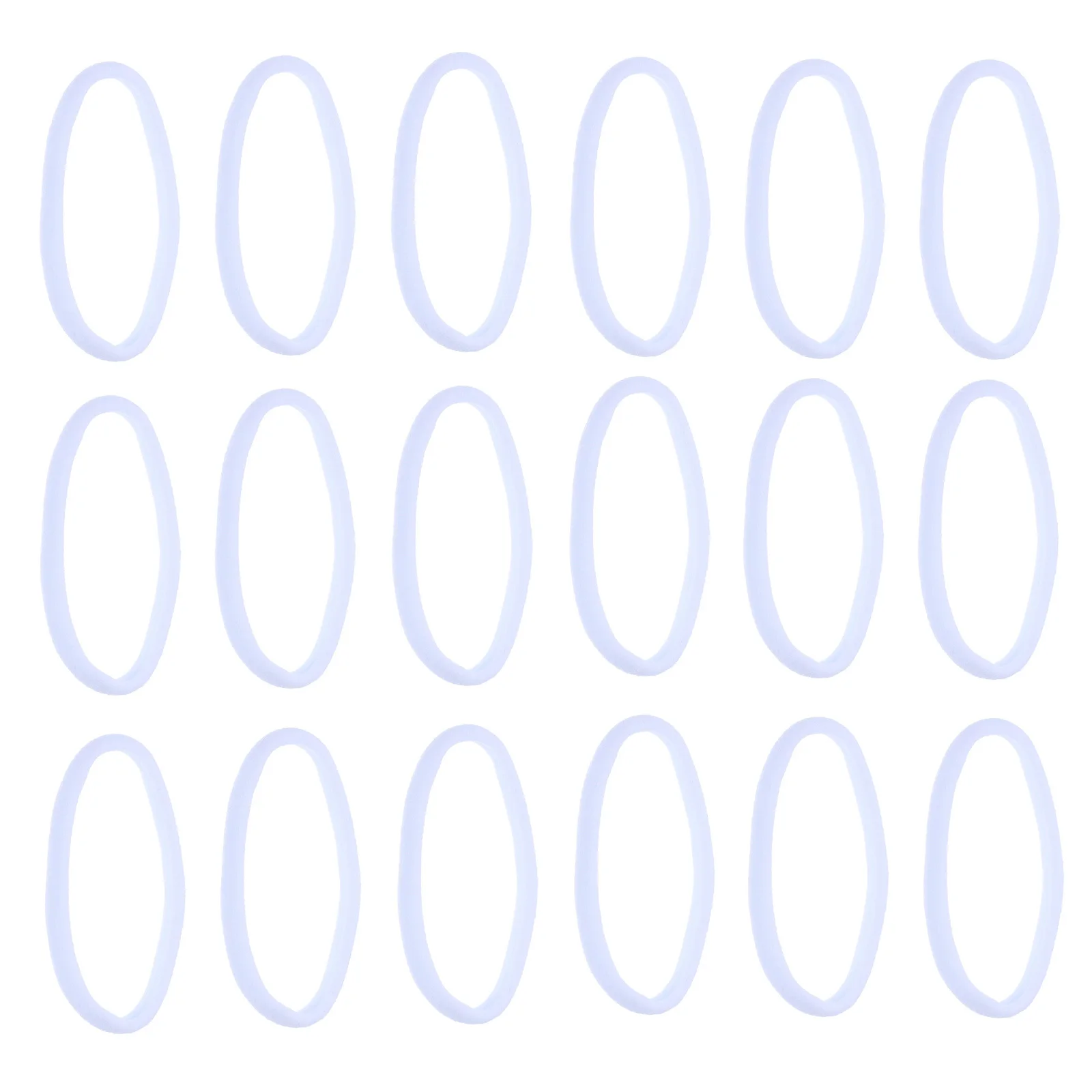 

96Pcs Elastic Potholder Loops Weaving Loom Refill Cord for Crafting DIY Home Decorations Stretchy Potholder Loops