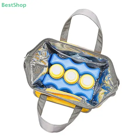 ★★★Coolers ispåse 600ml gelfrysisblock återanvändbara för förvaring av färsk mat 12 best sales kall gel - №4