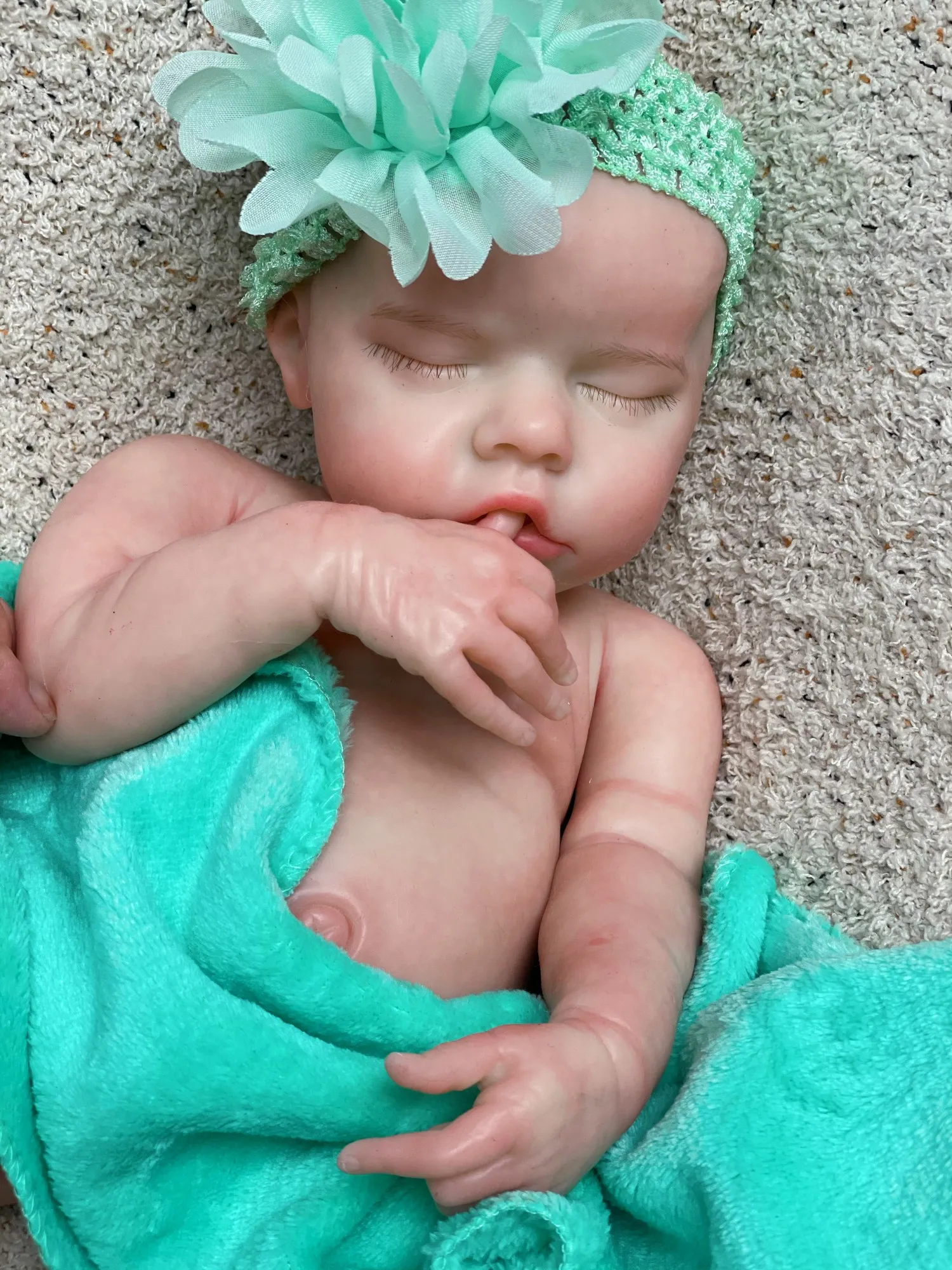 45ซม.ฝาแฝด B Full Body Solid ซิลิโคน Reborn ตุ๊กตาทาสีเหมือนจริง Bebe Reborn ตุ๊กตา Handmade Reborn Silicona Cuerpo Completo