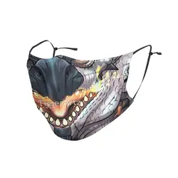 Rathalos Silver (Monster Hunter World) maschere di tendenza alla moda per il viso maschere lavabili