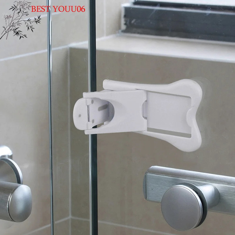 

Hot Sliding Door Lock for Child Safety Baby Proof Doors & Closets Childproof Kids Children Protection Safety Lock