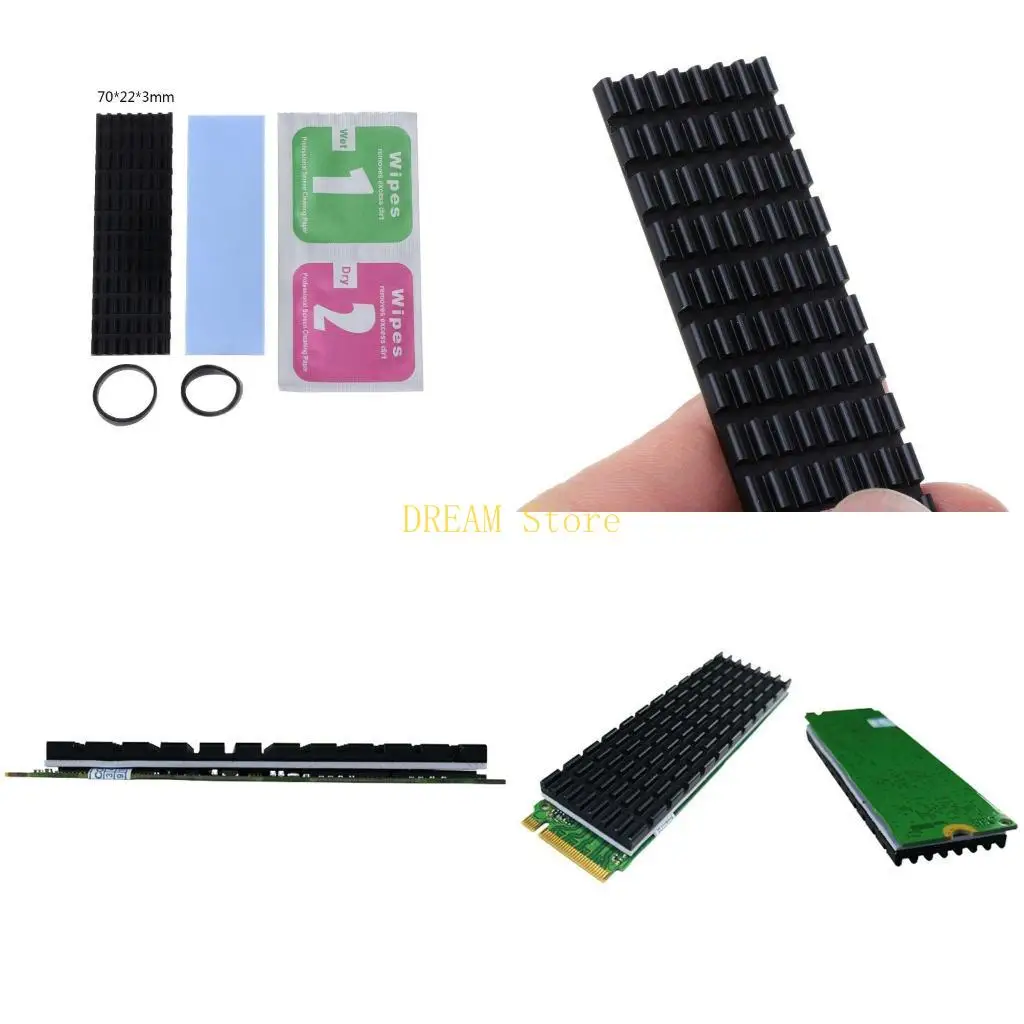 Aluminum for M.2 NVME SSD Heat Sink Supports for M.2 NVME SSD 2280 Desktop Dedic best sale