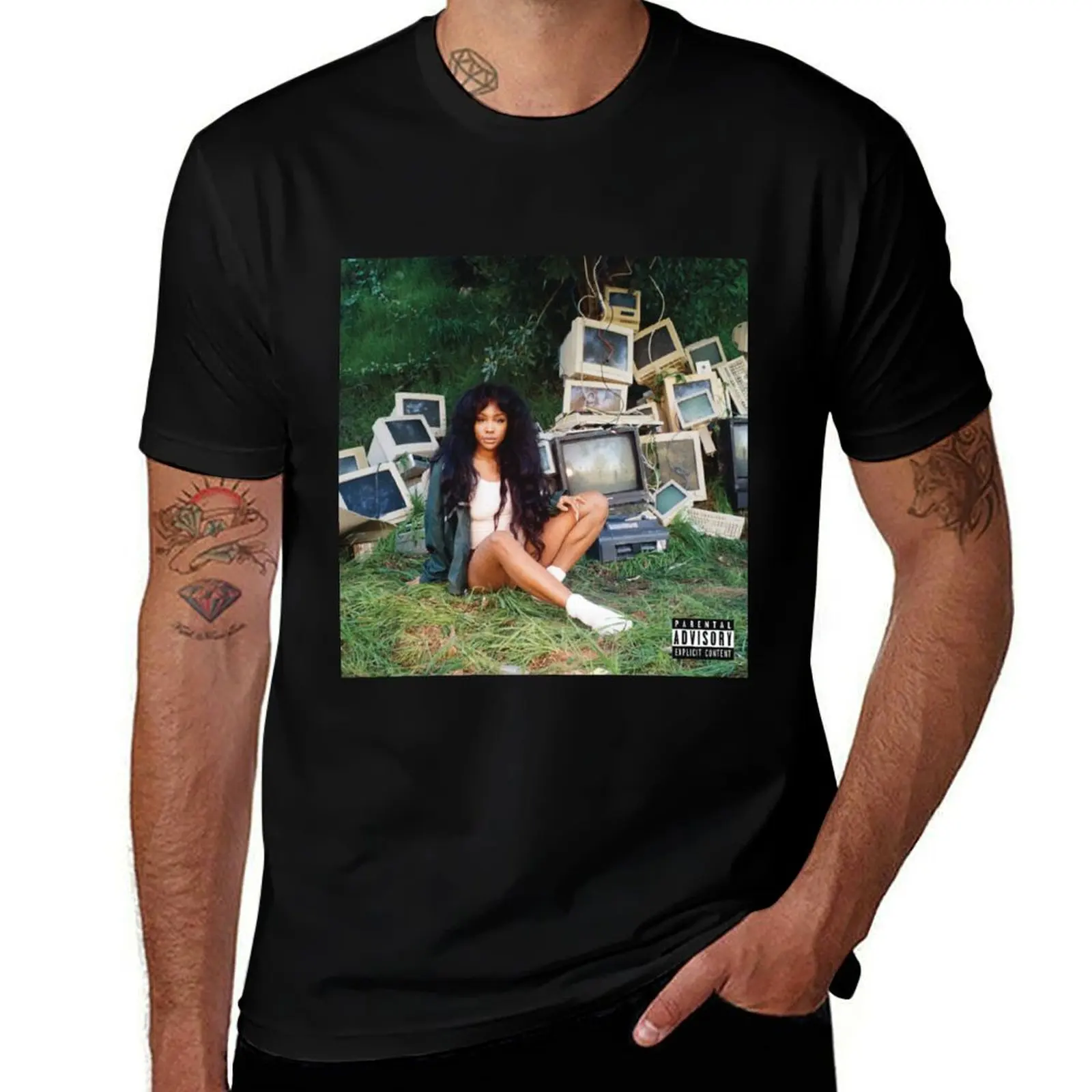 Sza T-Shirt No Iron Casual Short Sleeve Top T-Shirt