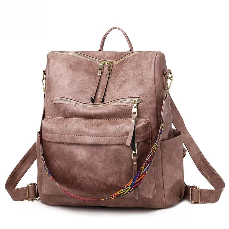 Borsa a doppia spalla Bapa da donna retrò grande Capaci per donna Vintage Sle Bapa Casual Uso quotidiano ly Friendly