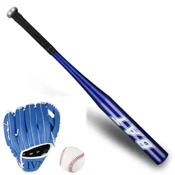 Conjunto de entrenamiento deportivo de béisbol, bate de béisbol de aleación de aluminio, guante de béisbol, equipo de práctica de Softball, autodefensa Personal para el hogar