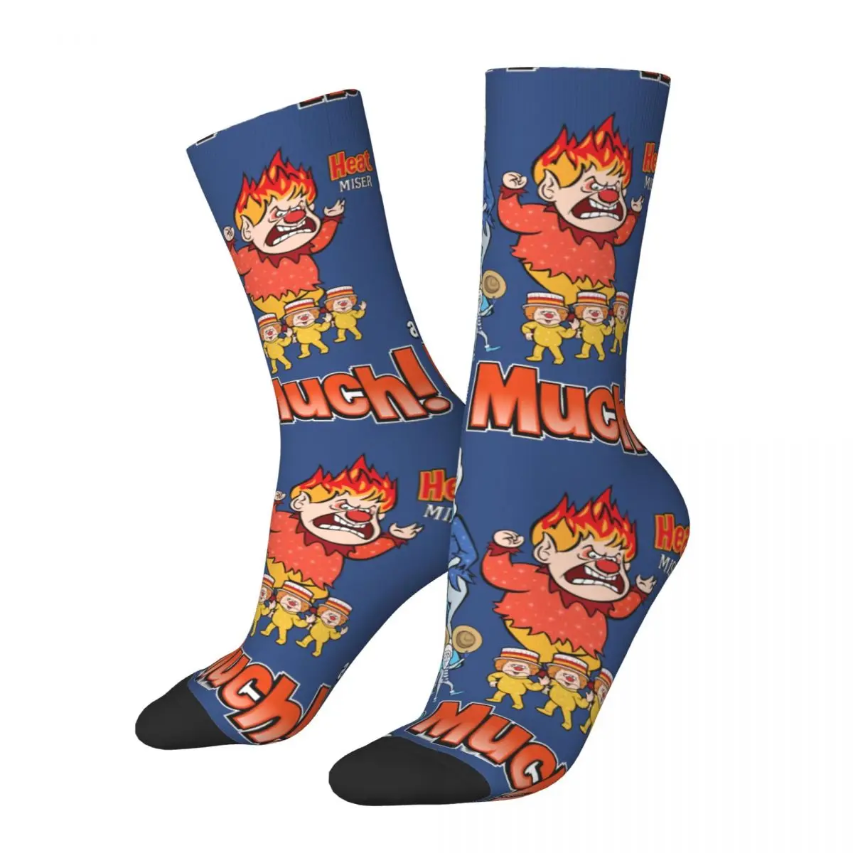 

Hip Hop Miser Brothers Too Much Crazy Men's compression Socks Unisex The Year without a Santa Claus 1974 TV Seamless Crew Sock