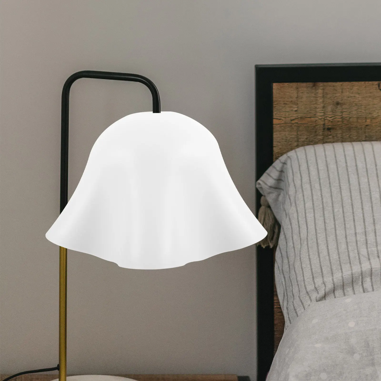 

Акриловый плафон для люстры в виде цветка, винтажный декоративный светильник, мягкий теплый свет для дома и отеля