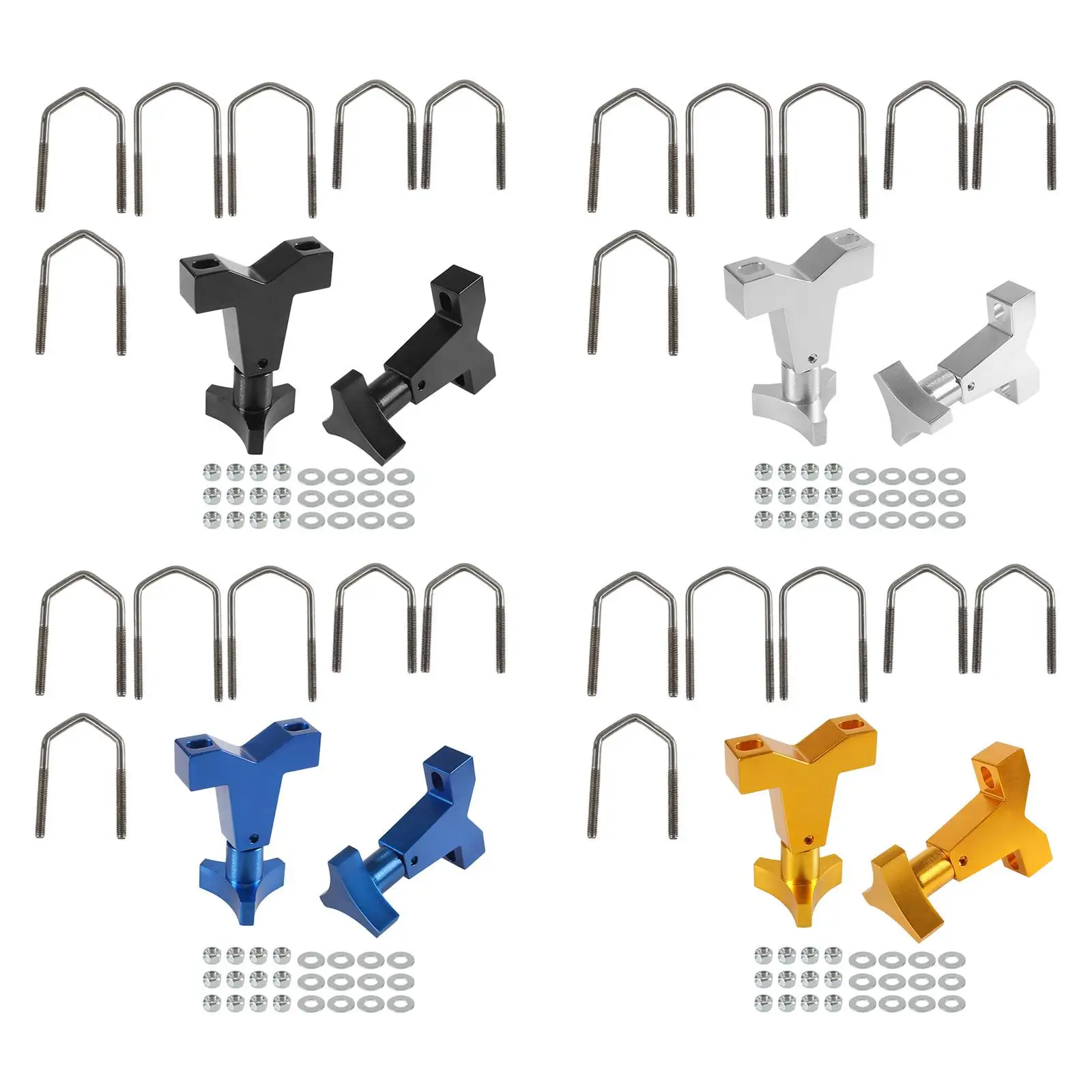 

Крепление на трубку с высоким подъемником 1-2,5 дюйма, аксессуары для монтажной системы для грузовиков