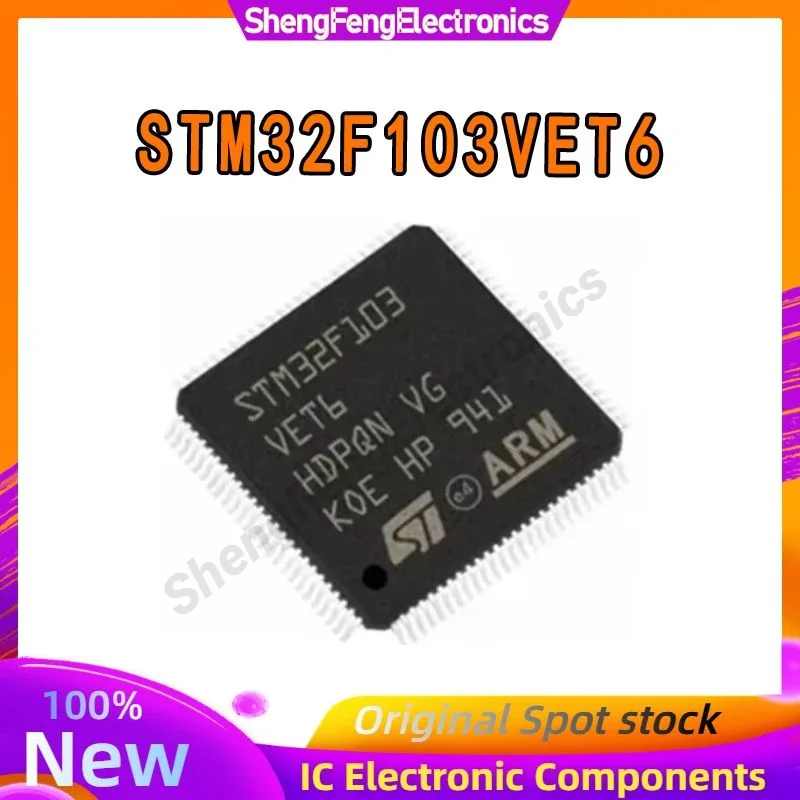 

STM32F103VET6 STM32F103VE STM32F103 STM32F STM32 STM LQFP100 IC MCU Chip 100% New Original in stock