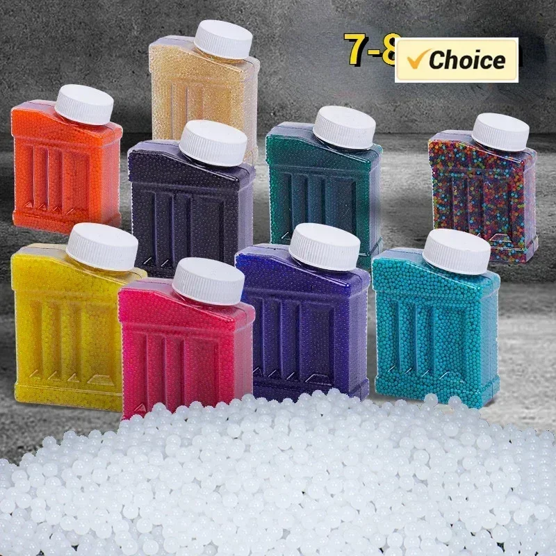 5000 7-8 мм бластерный гелевый пистолет, боеприпасы для пейнтбольного пистолета, игрушечных пистолетов, водяные шарики, бусины AK47, гельберт M416