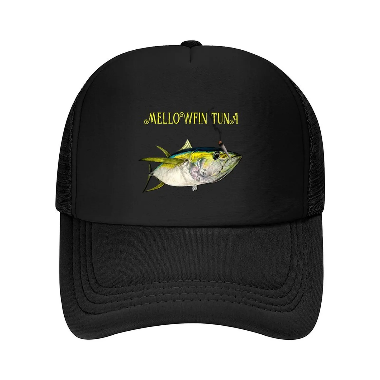 

Mellowfin Tuna Baseball Cap men's big size hat Beach Bag Trucker Hat Golf Hat Girl Men's