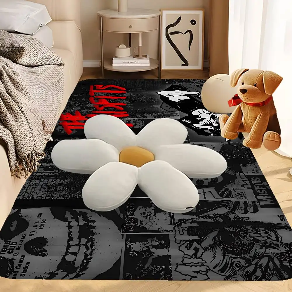 

Die Die My Darling Misfits Entrance Door Mat Washable Non-Slip Living Room Sofa Chairs Area Mat Kitchen Welcome Doormat