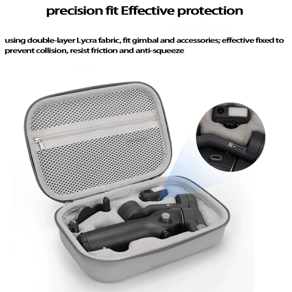 for Osmo Mobile 7P Case,Portable organizer Bag for Dji OM 7 P/7 Gimbal Stabilizer Travel Case for DJI Osmo Mobile 7/7P