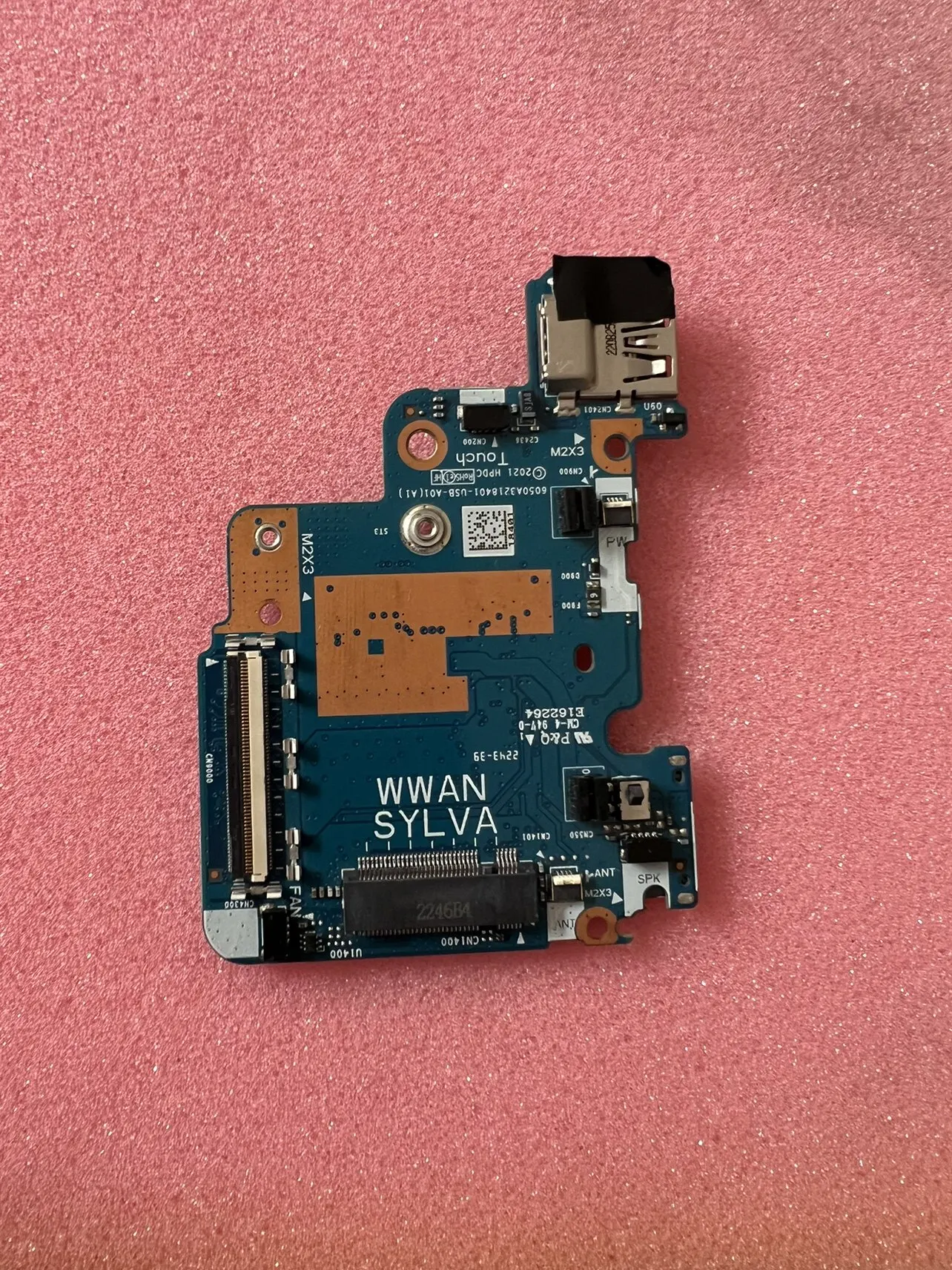 For HP Dragonfly G1 USB card reader switch board 6050A3218401