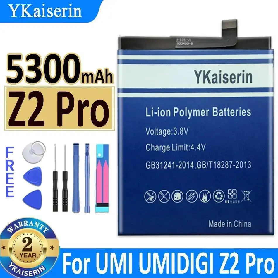 لبطارية الهاتف المحمول Umidigi Umi Z2 Pro بديلة ممتازة صديقة للبيئة 5000 مللي أمبير في الساعة #1