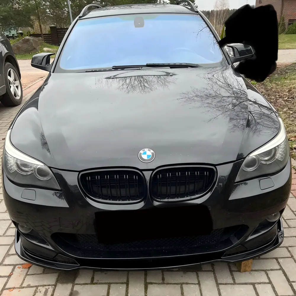 

Для BMW 5 серии E60 E61 523i 525i 528i 530i 535i 540i 550i M-Sport 2005-2010 передний бампер сплиттер губ диффузор спойлер Bodykit