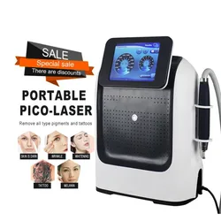 Pico Laser 755nm 532nm 1064nm Laser Tattoo Removal Stretch Mark Remove Eyebrow Washing Machine