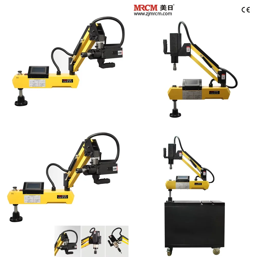 DS-16 M6-M16 for Electric Servo Motor Tapping Machine Touch Screen CNC Thread Tapping Machine Automatic Tap Drill Machine for