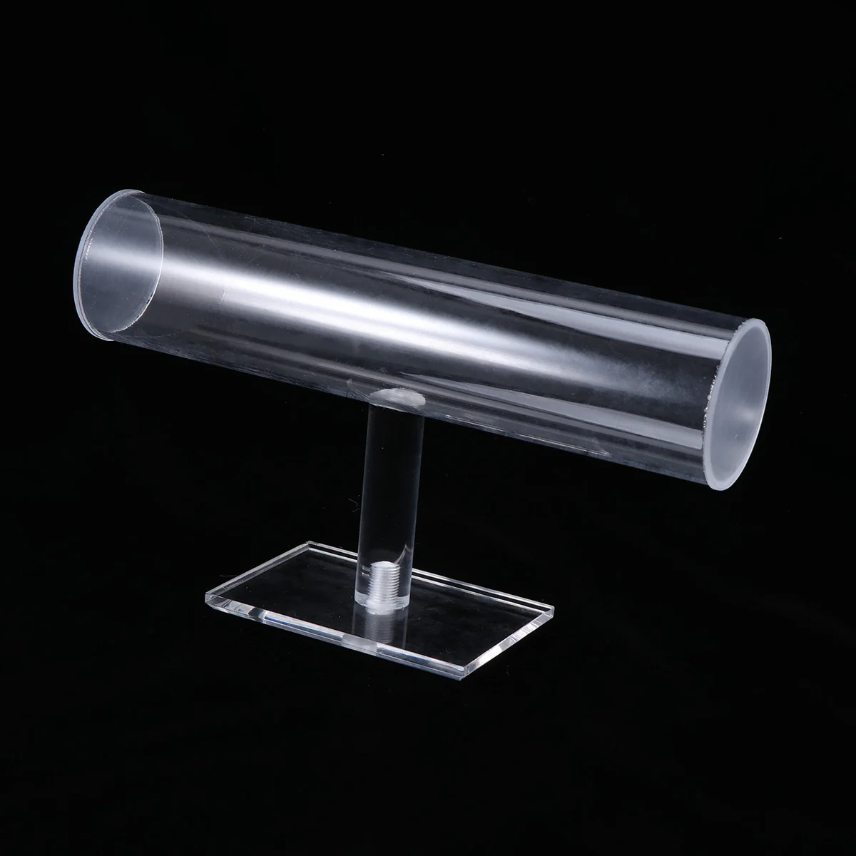 

Transparent Bracelet Display Rack Premium Durable Acrylic T Shape Stand Bracelet Organizer Jewelry Shop Display