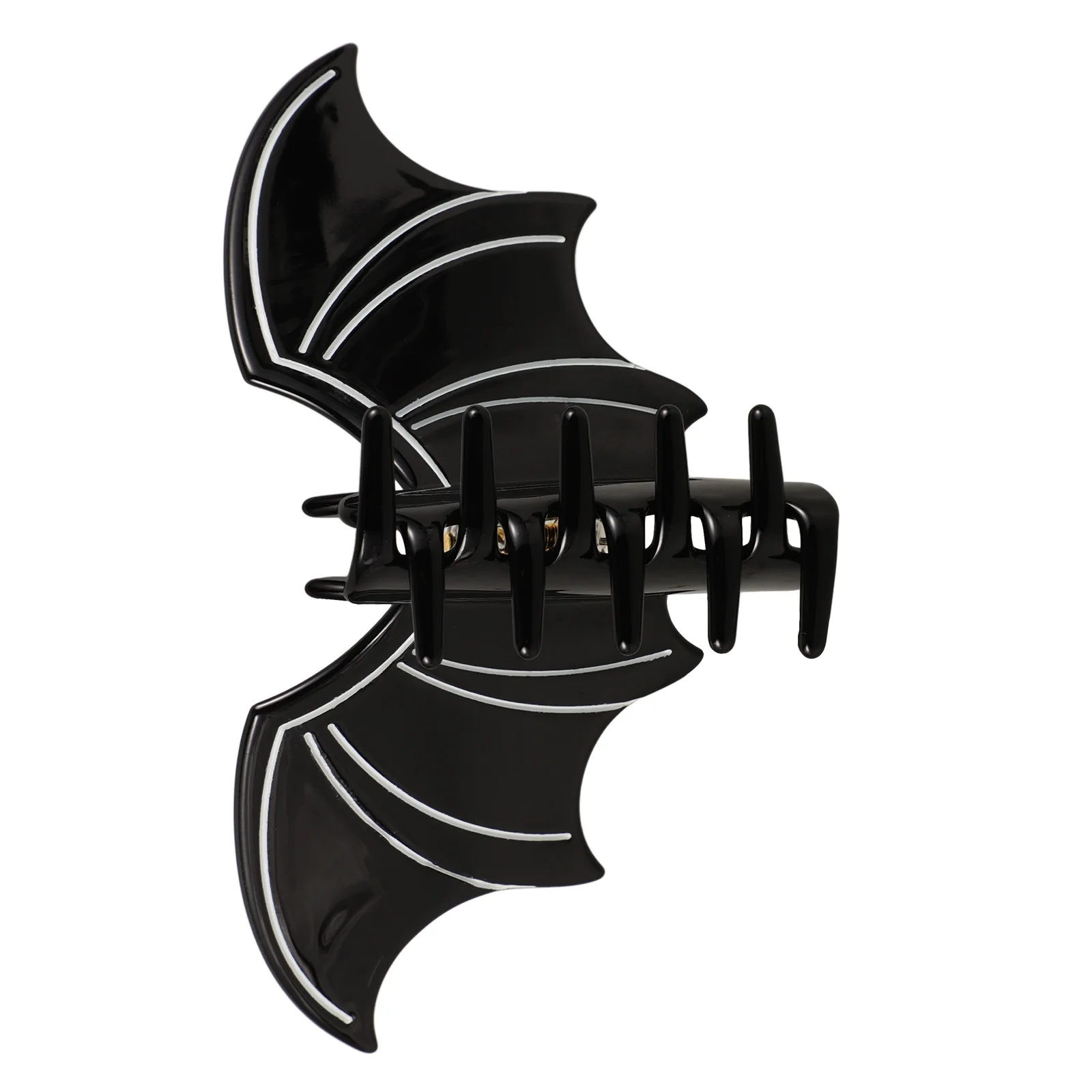 

Bat Hair Claw Clip Large Black Halloween Party Accessory for Women Thin Thick Hair Styling Aid Retro Jaw Clamp