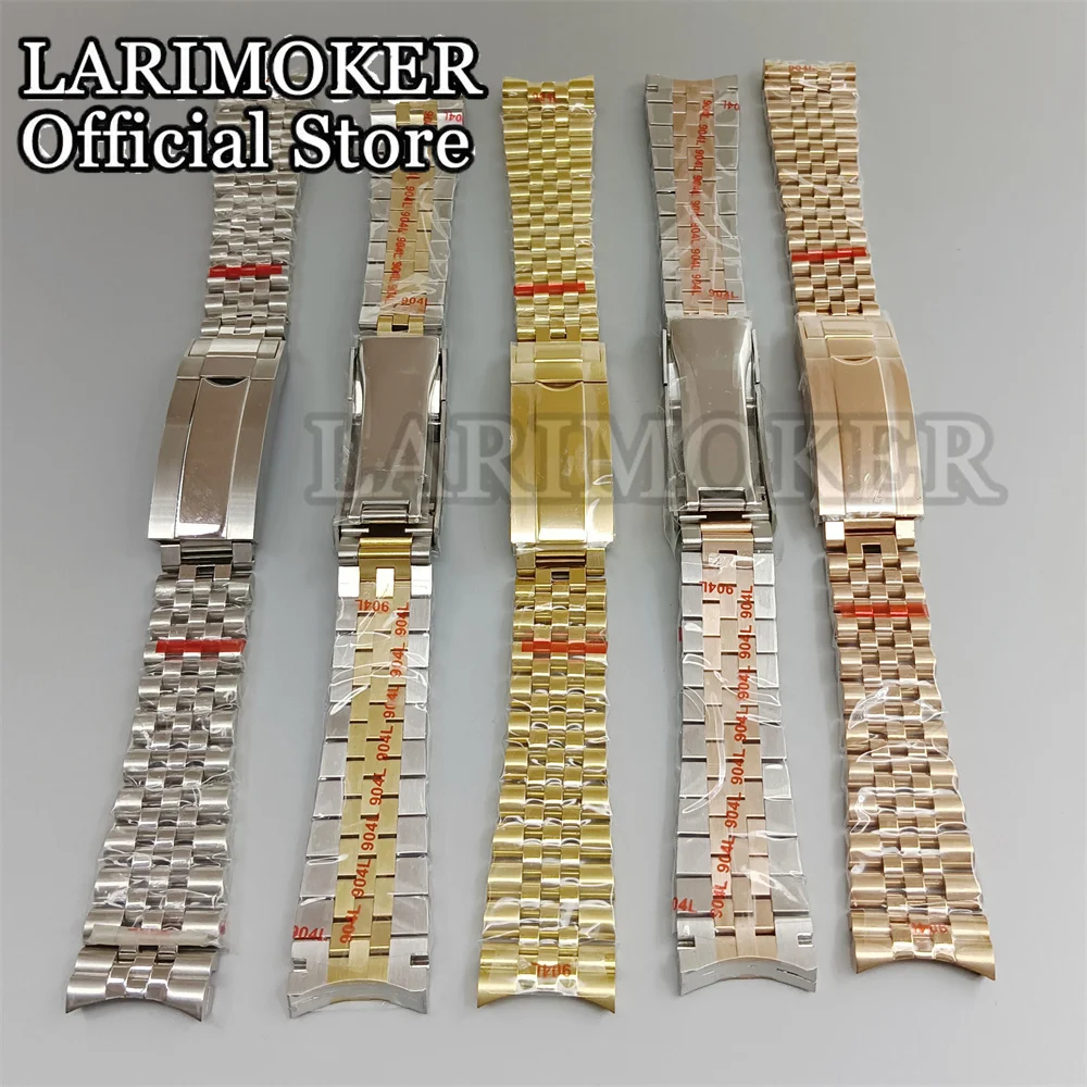 Strap 20mm 904L bracelet Solid Stainless Steel Watch Band Folding Buckle Men s Stainless Steel Strap Suitable for 36mm 40mm41mm