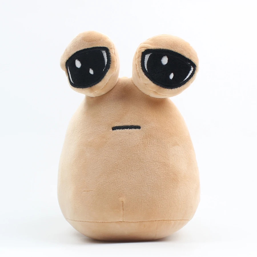 Hot Game My Pet Alien Pou Plush Toy Furdiburb Emoção Alien Plushie Macio Stuffed Animal Pou Boneca Brinquedo de presente de aniversário para crianças 22cm