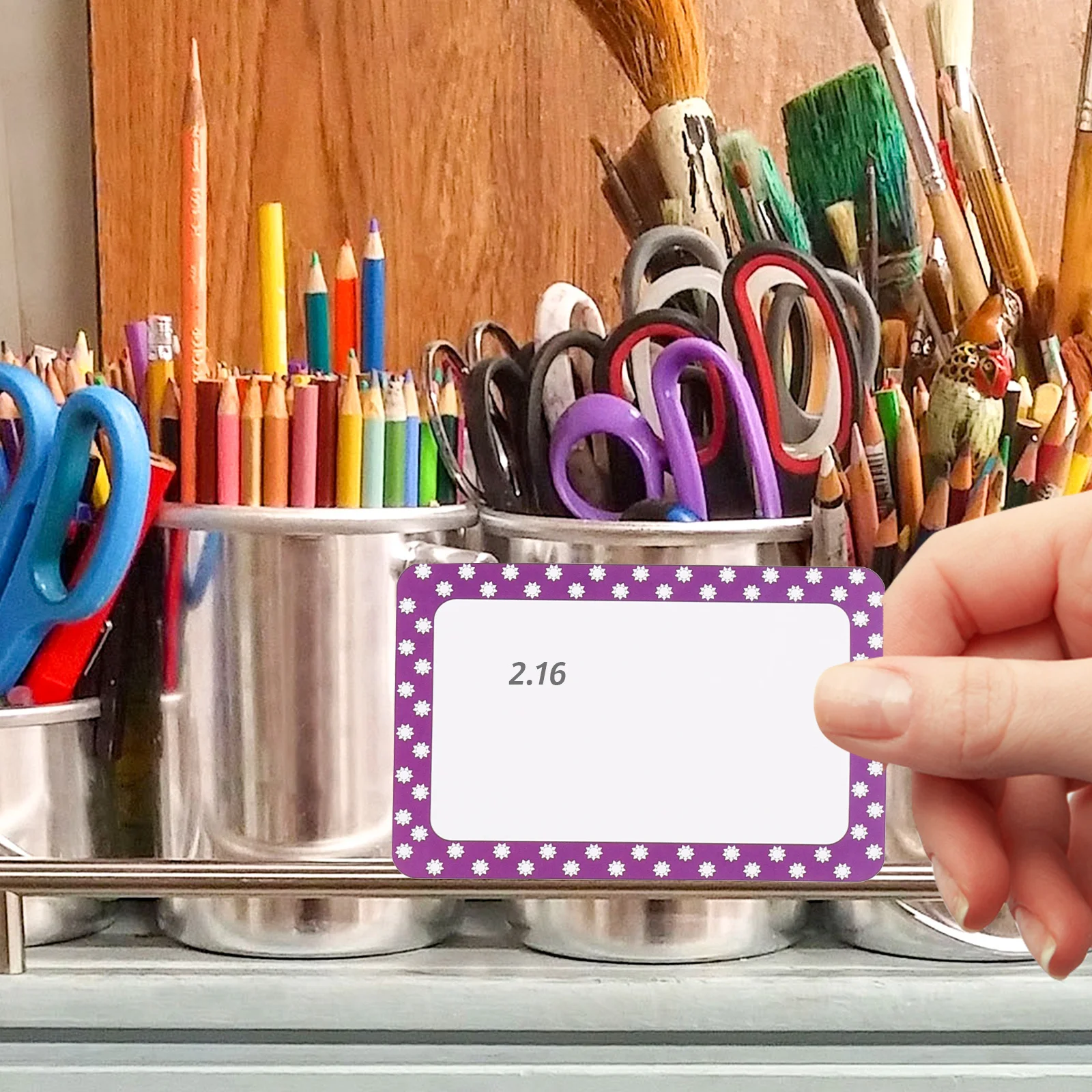 

1 Roll Name Tag Stickers Self-Adhesive Writable Labels For Home Office Storage Sorting Gift Tags Sticker Set Party Supplies