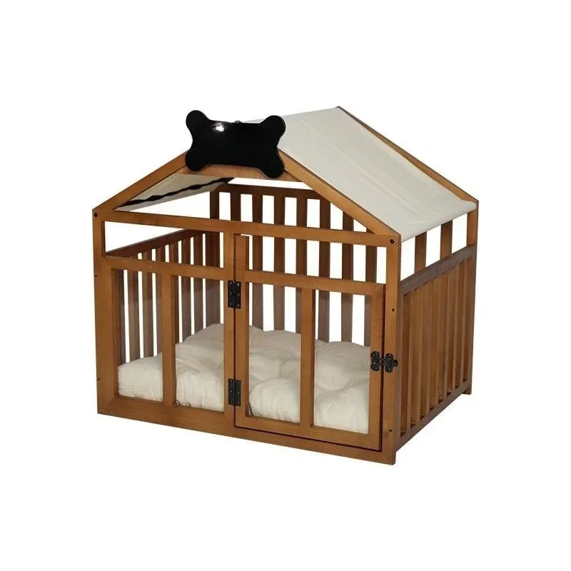 Indoor doghouse Solid wood kennel
