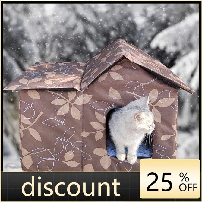 LH outdoor waterproof and rainproof outdoor enclosed winter dog house pet kennel