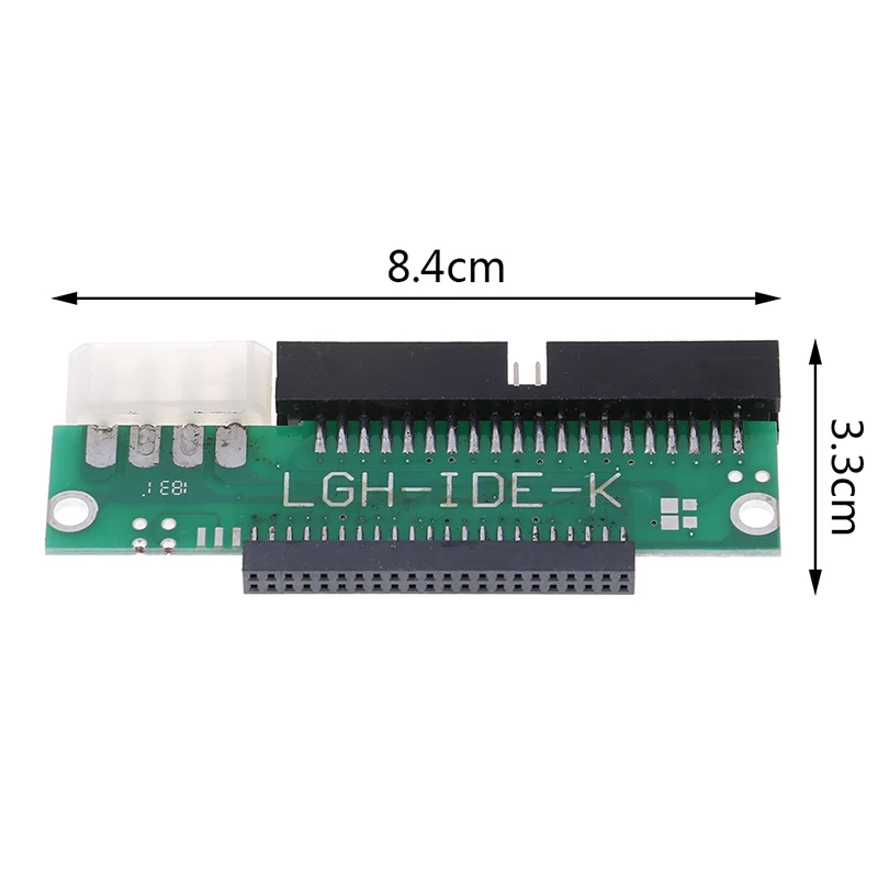 1pc 3.5 IDE male to 2.5 IDE female 44 pin to 40 pin SATA converter adapter card for laptop desktop PC