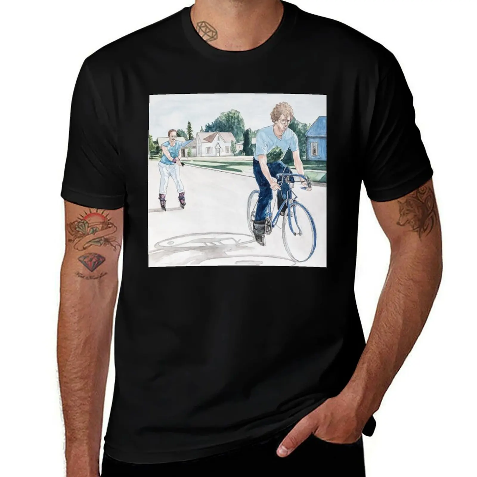 Napoleon Dynamite & Kip T-Shirt Classic Basic Casual T-Shirt