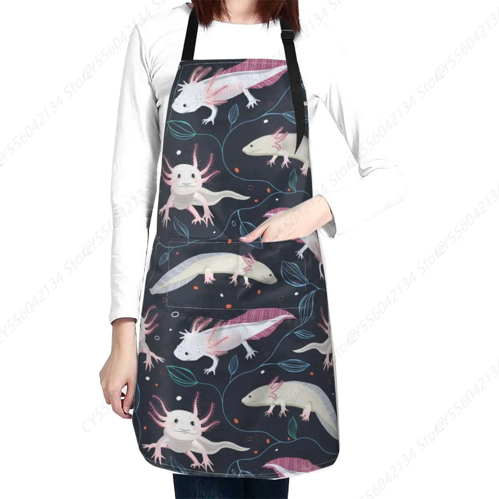 Axolotls And Leaves… - image