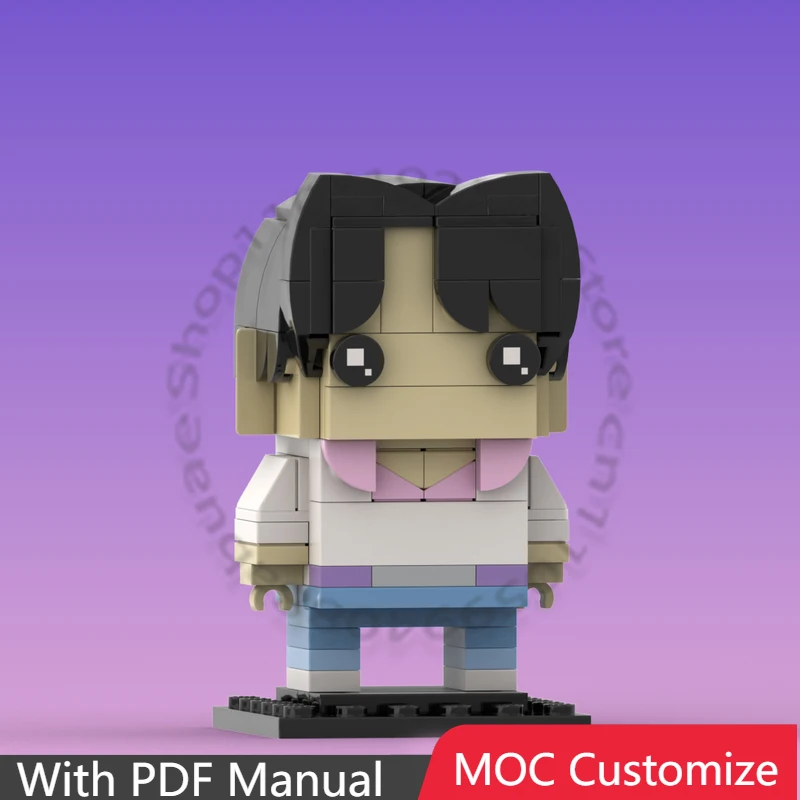 

139 PCS Popular Game Character Series Jinu MOC Customize Modular Building Block DIY Boys Toy Christmas Gift