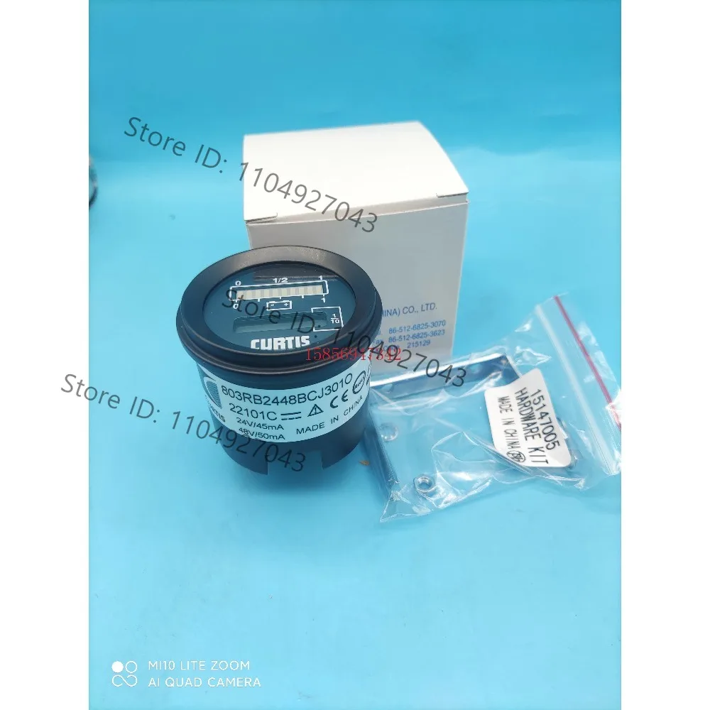 1Pcs Electric Vehicle Battery Hour Display Meter 803, Original CURTIS Hour Meter 24/48v