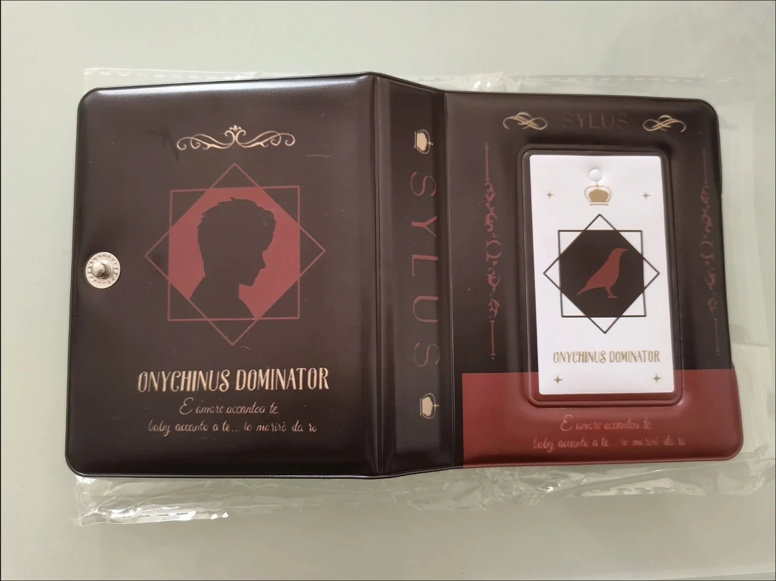 Game Love and Deepspace Sylus Card book Anime Card Bag Three-inch Grid Storage Bag