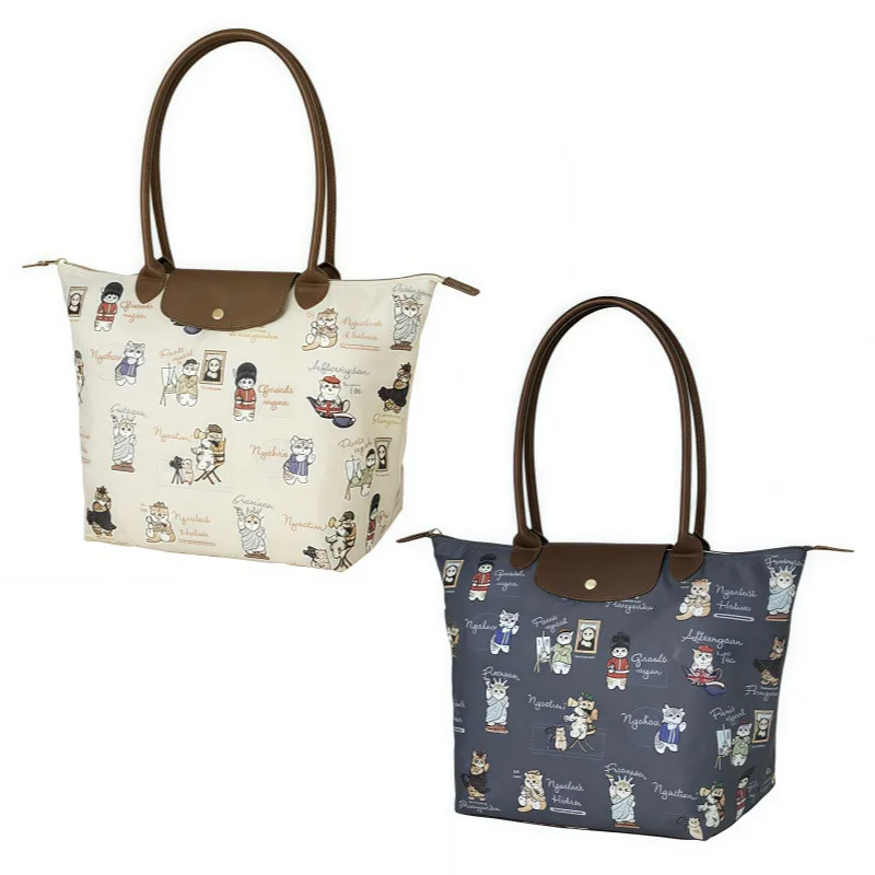 

Mofusand Portable Shoulder & Handheld Bag Multifunctional Storage Tote for Office Commute & Mommy Daily Use