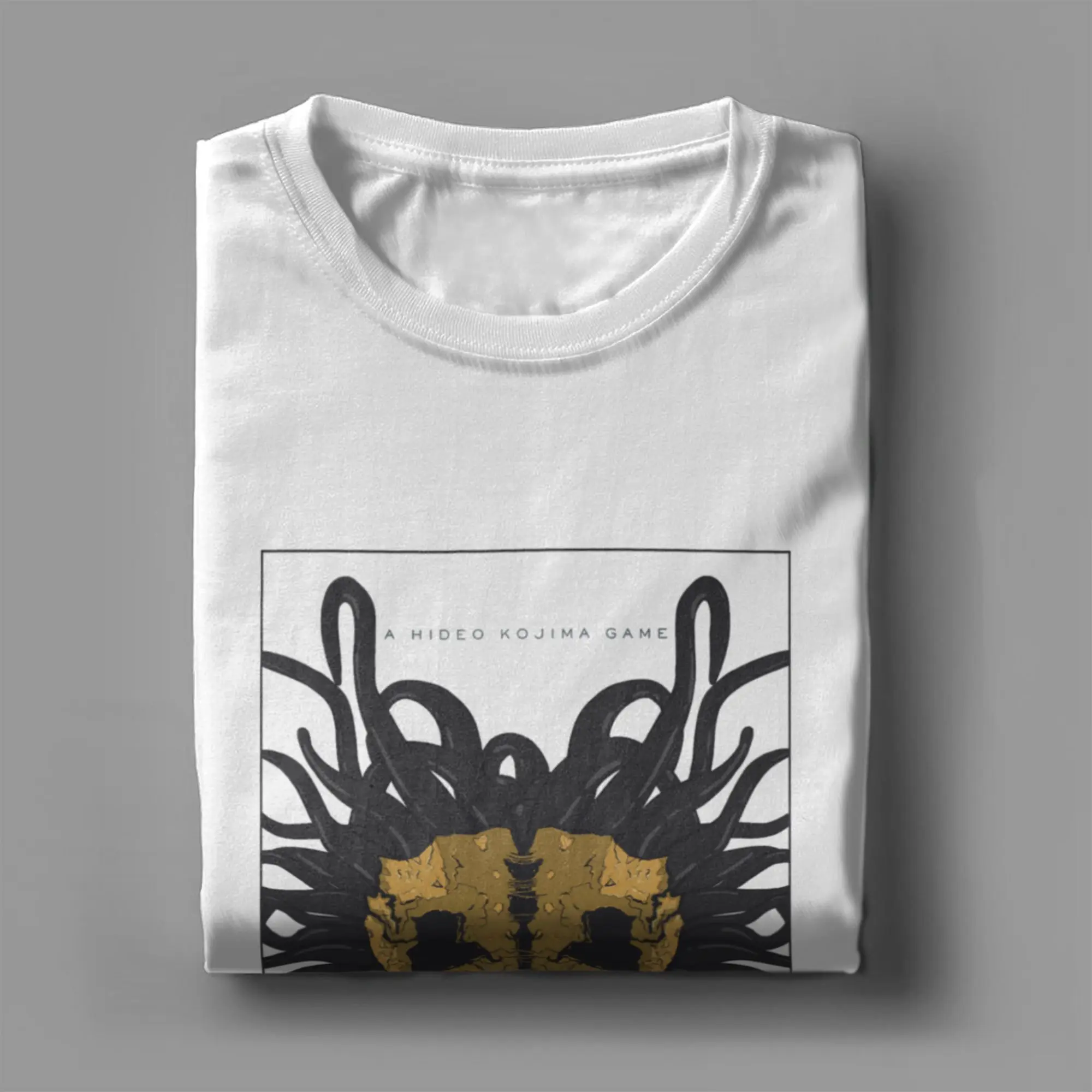 الموت الذين تقطعت بهم السبل 4th مقطورة مخلوق تي شيرت القطن الخالص تي شيرتات عجيبة الياقة المستديرة إنتاج كوجيما بلايز حجم كبير