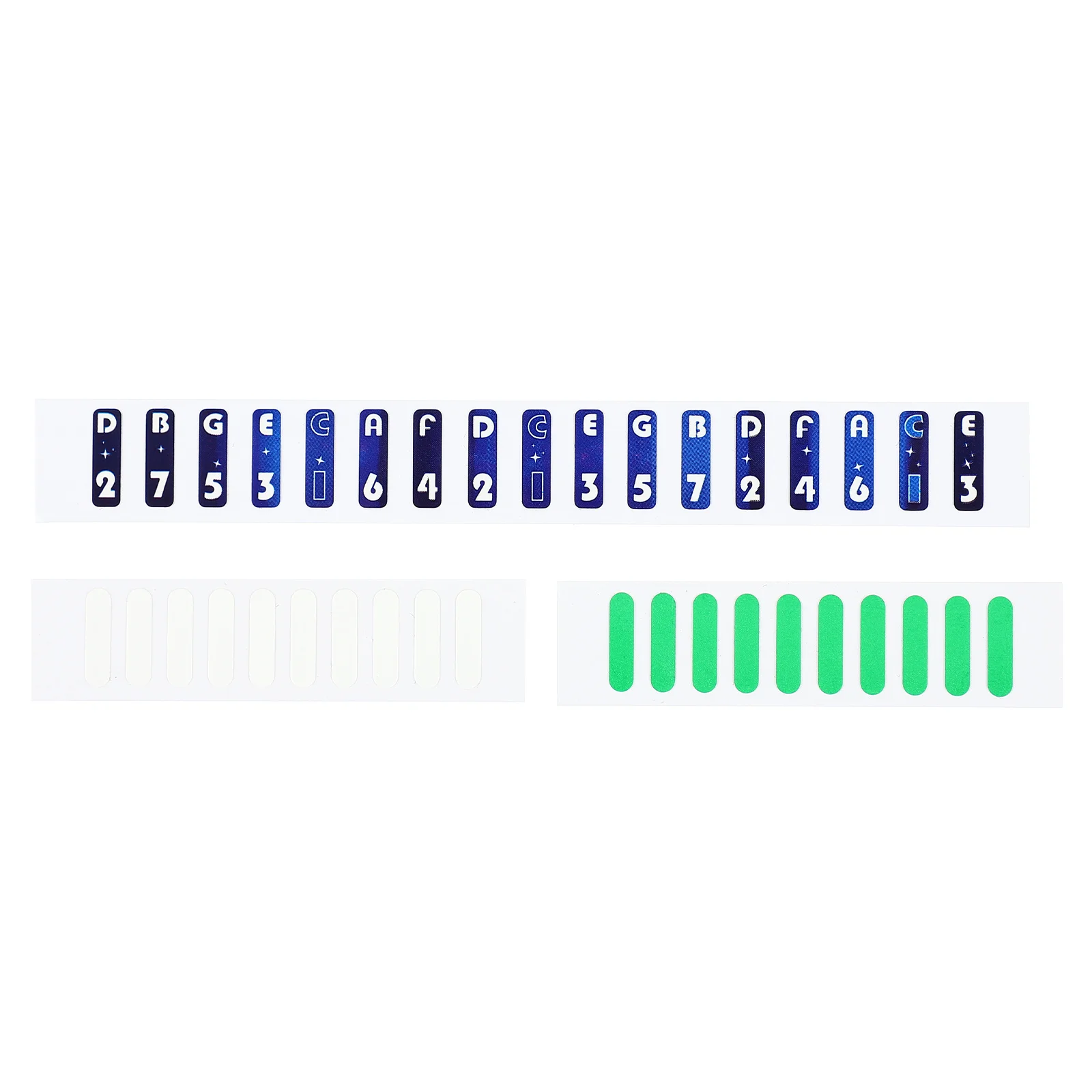 

Scale Stickers Thumb Piano Key Label Removable Accessories Keys Musical Keyboard Note