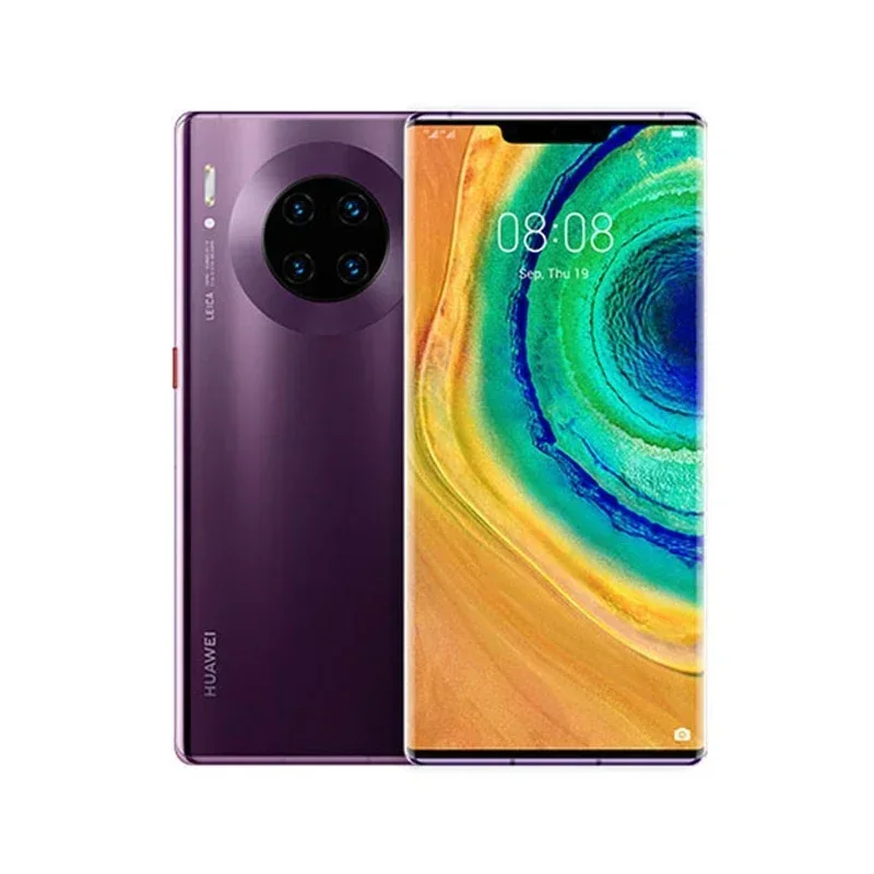 HUAWEI Mate 30 Pro 5g 6.53inch 2400x1176px 40MP 4500mAh Battery BSI CMOS Kirin 990 5G DCI-P3 Used Phone