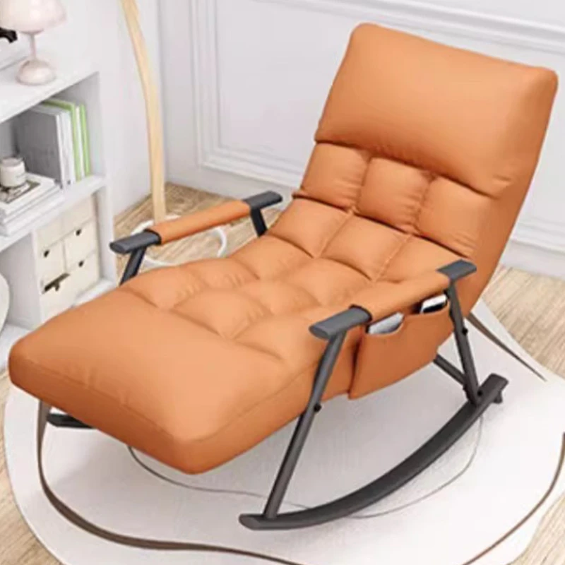 

Armrest Living Room Chair Modern Designer Party Recliner Rocking Chairs Chaise Floor Sillas De Sala De Estar Bedroom Furniture