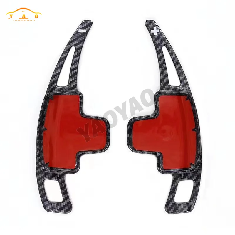 ABS Carbon Fiber Car Steering Wheel Shift Paddle Extension For Mercedes Benz A B M E Class W176 W246 GLK SLK CLA GLA