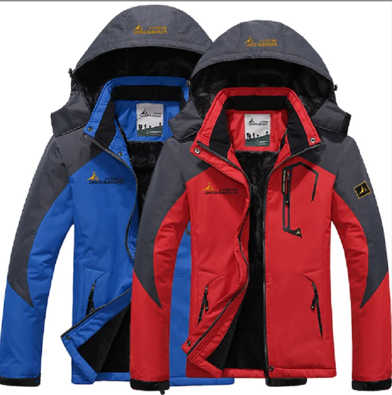 New Fashion Women Winter Parka Plus Thick Warm Windproof Fur Coats Outdoor Sport Jacket Waterproof Hooded Mountaineering Jackets