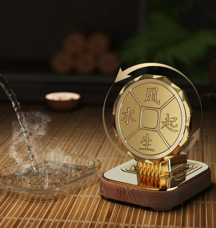 Factory Direct 2026 Tea Pet Rush Wheel Creative Add Water Both Turn Fun Lucky Healing Ornament