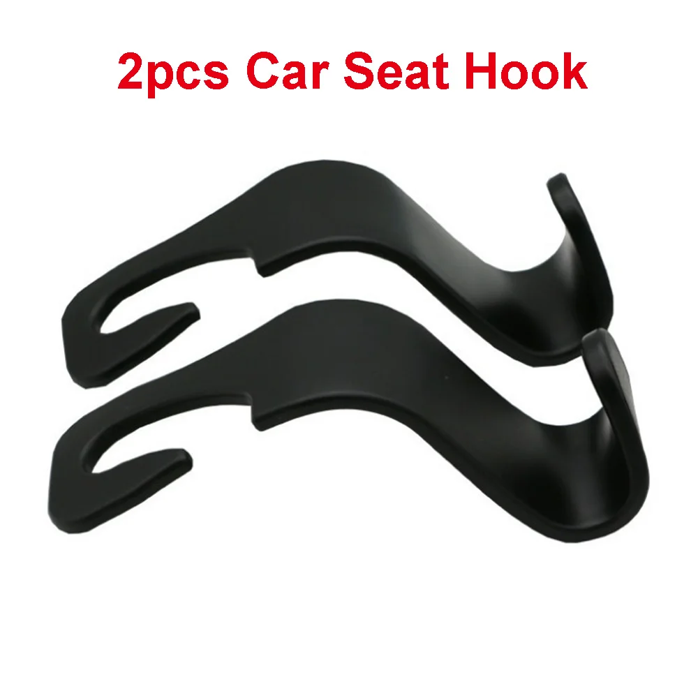 

2pcs Car Auto Seat Headrest Hook Hidden Multifunction Storage Vehicle Back Se-at Organizer Holder Interior Accessories Universal