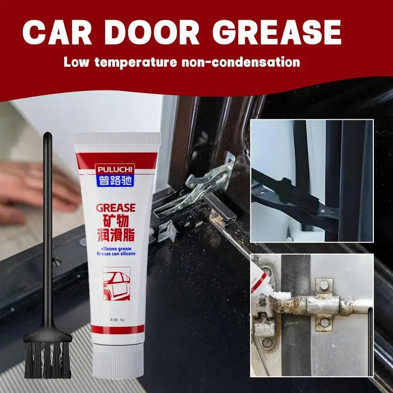 Car Grease High Performance Grease 80g Heavy Duty Waterproof Multipurpose Automotive Sunroof Greases & Lubricants For Metal