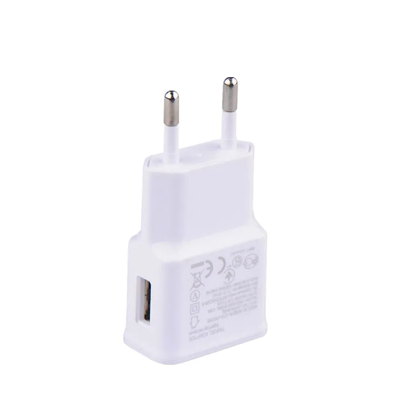 Universal EU Plug 5V1A Dual USB Charger Mobile Phone Travel Wall Power Adapter Portable EU Plug For iPhone Xiaomi Huawei OnePlus view 2